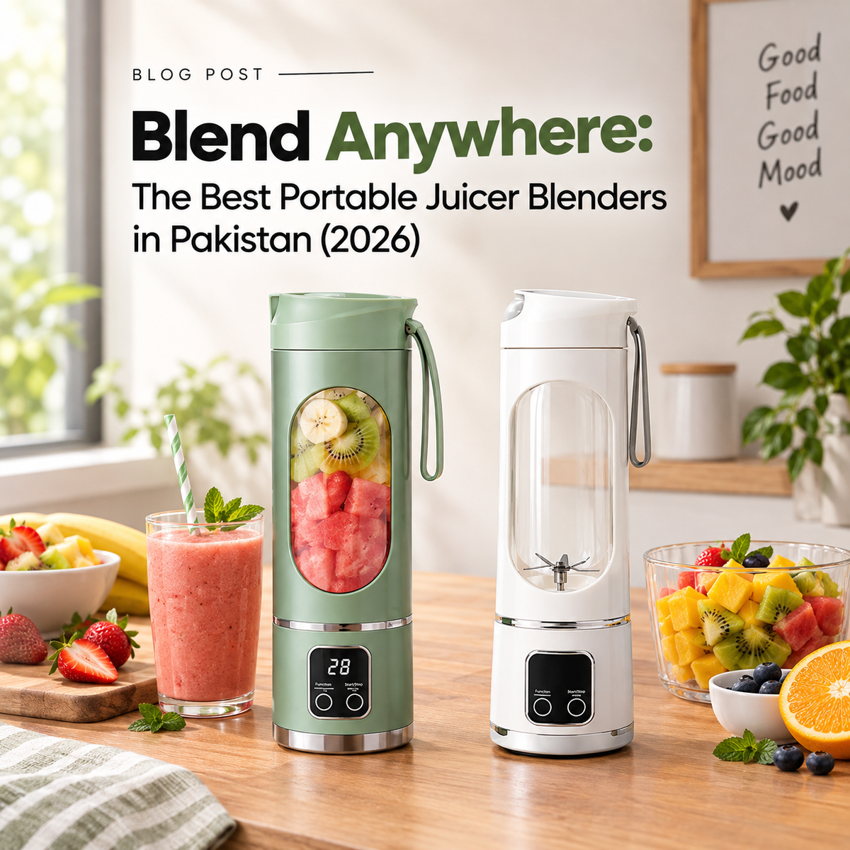 Blend Anywhere: The Best Portable Juicer Blenders in Pakistan (2026)