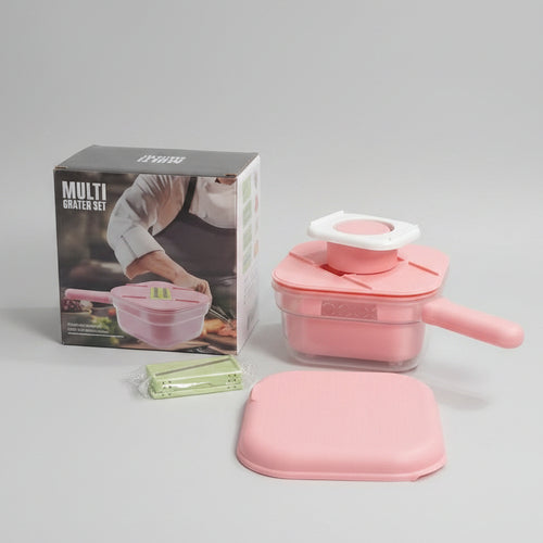 4 in 1 Vegetable Grater Slicer by TradePro Solutions.