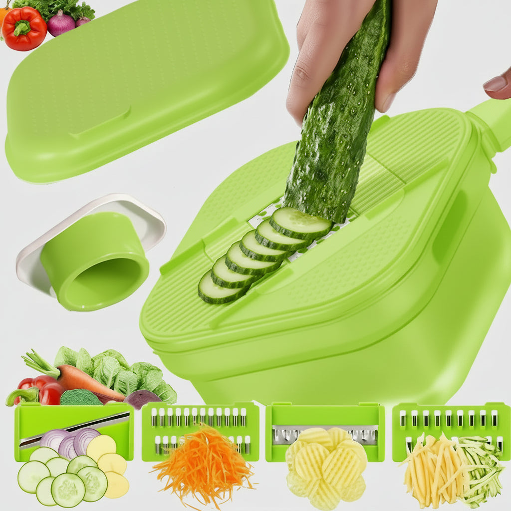 4 in 1 Vegetable Grater Slicer by TradePro Solutions.