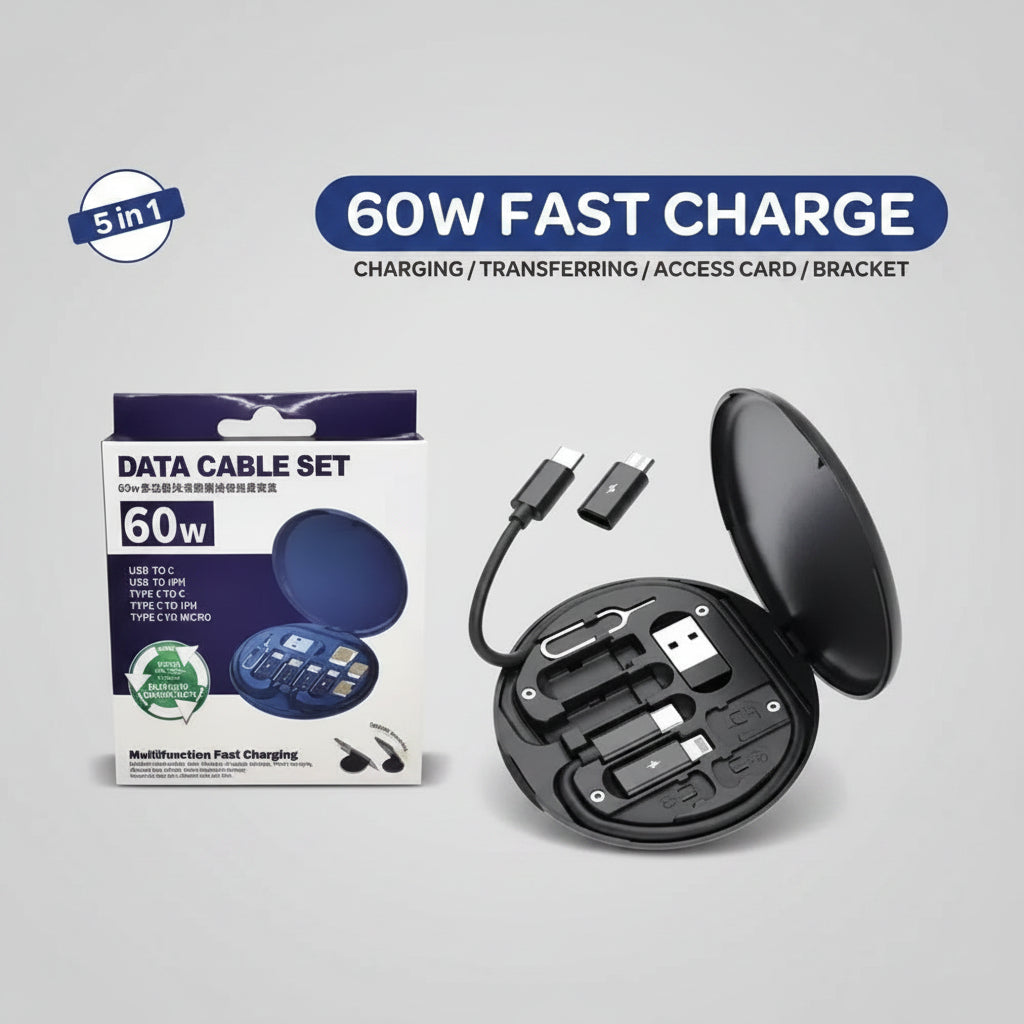 5in1 Fast Charging Cable Kit by TradePro Solutions.