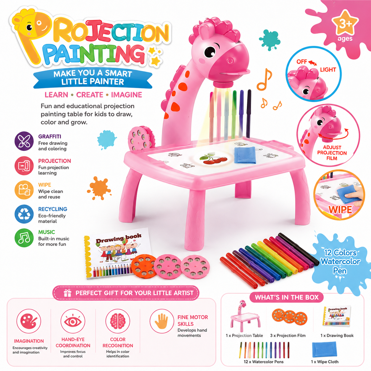 Giraffe Projector Drawing Table by TradePro Solutions.