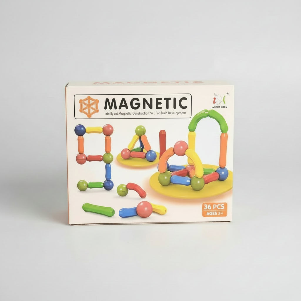 Magnetic Bar Blocks 36pcs by TradePro Solutions.