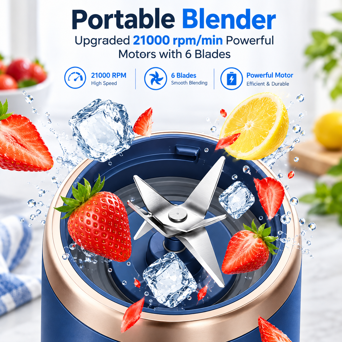 Multifunctional Portable Juicer by TradePro Solutions.