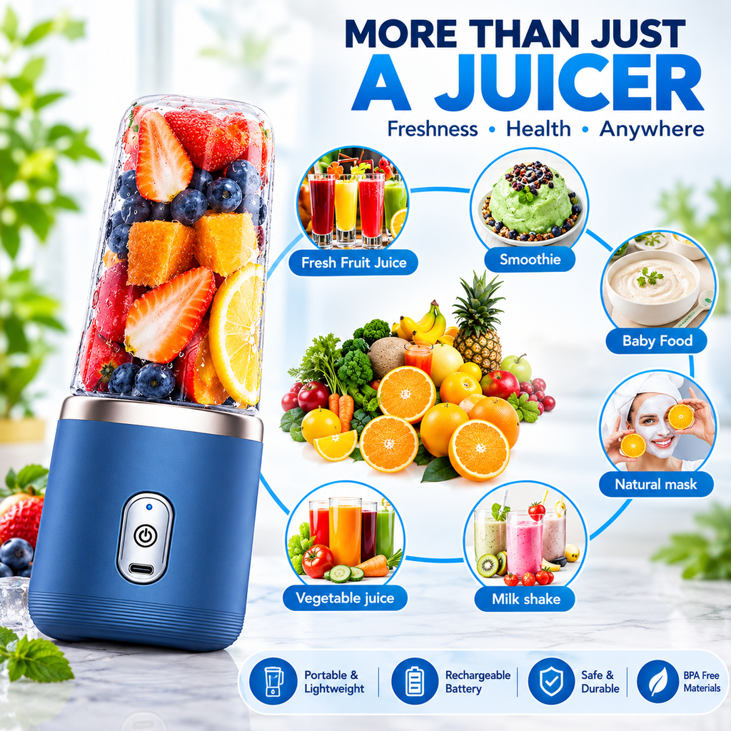 Multifunctional Portable Juicer by TradePro Solutions.