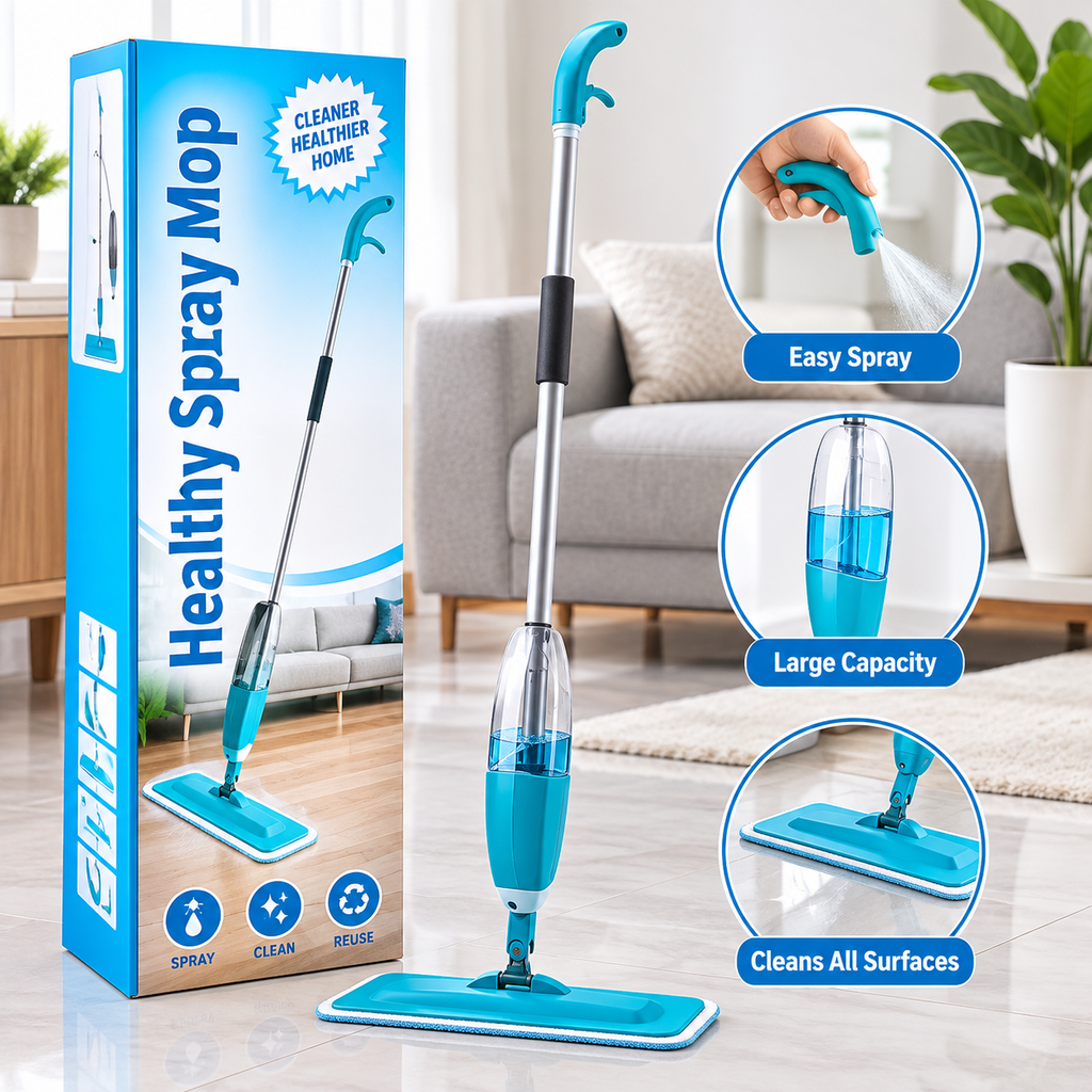 Spray Mop Floor Cleaner by TradePro Solutions.