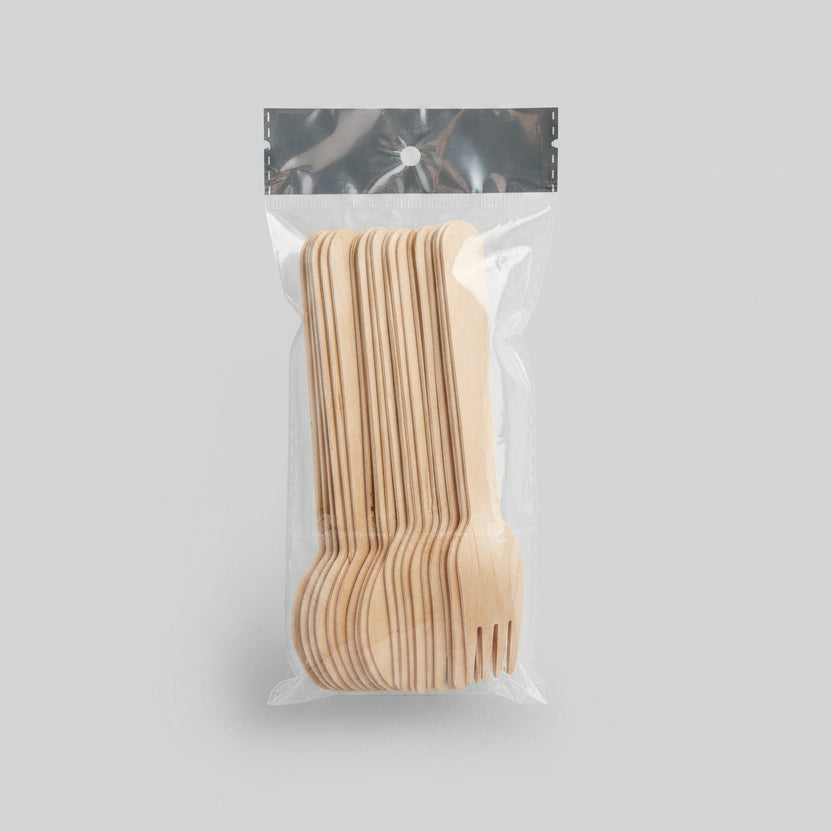 Wooden Cutlery Set 20pcs by TradePro Solutions.