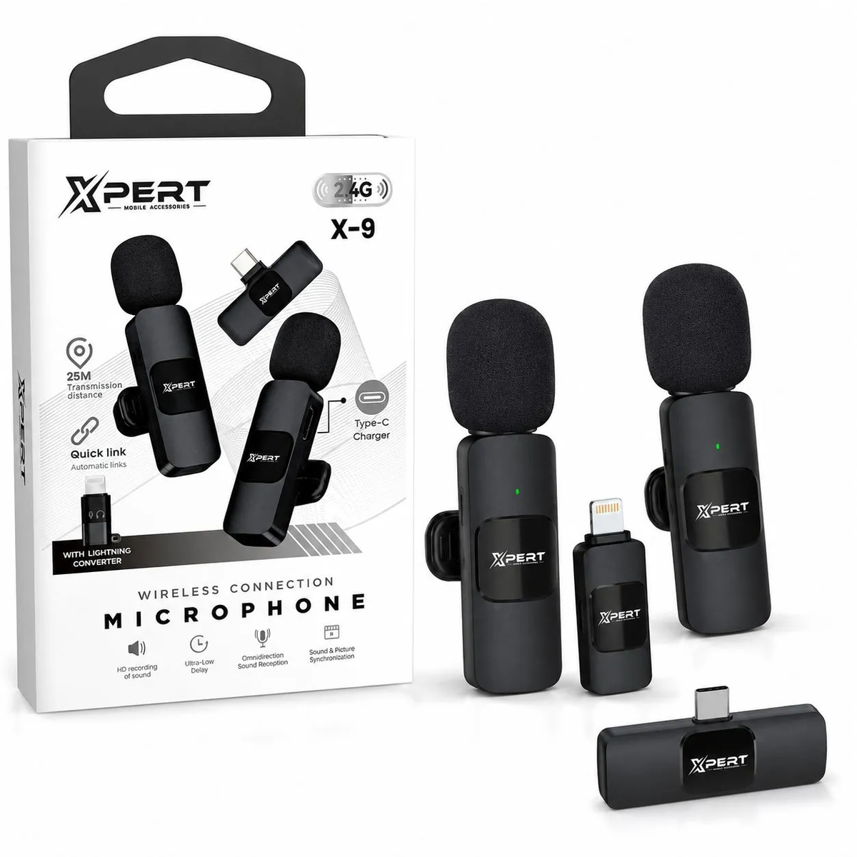 Xpert Dual Wireless Microphone by TradePro Solutions.