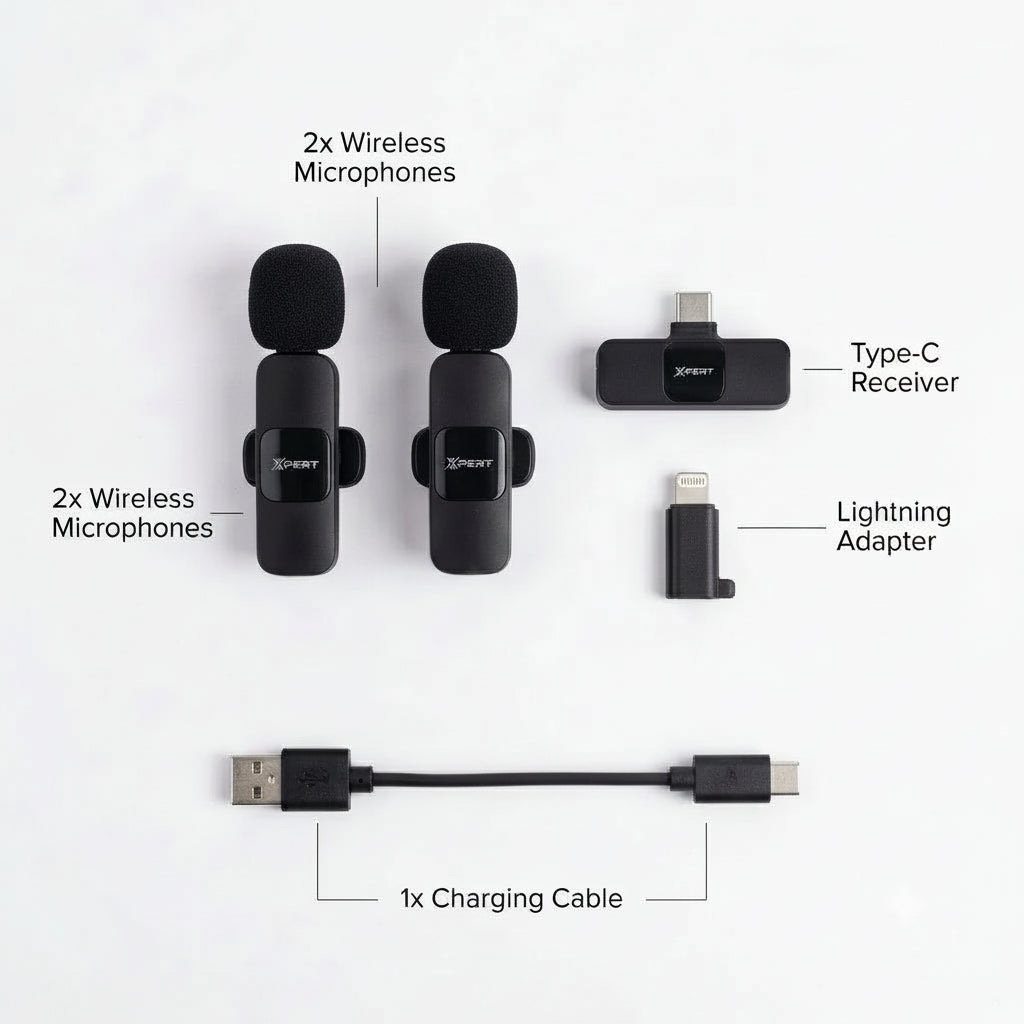 Xpert Dual Wireless Microphone by TradePro Solutions.