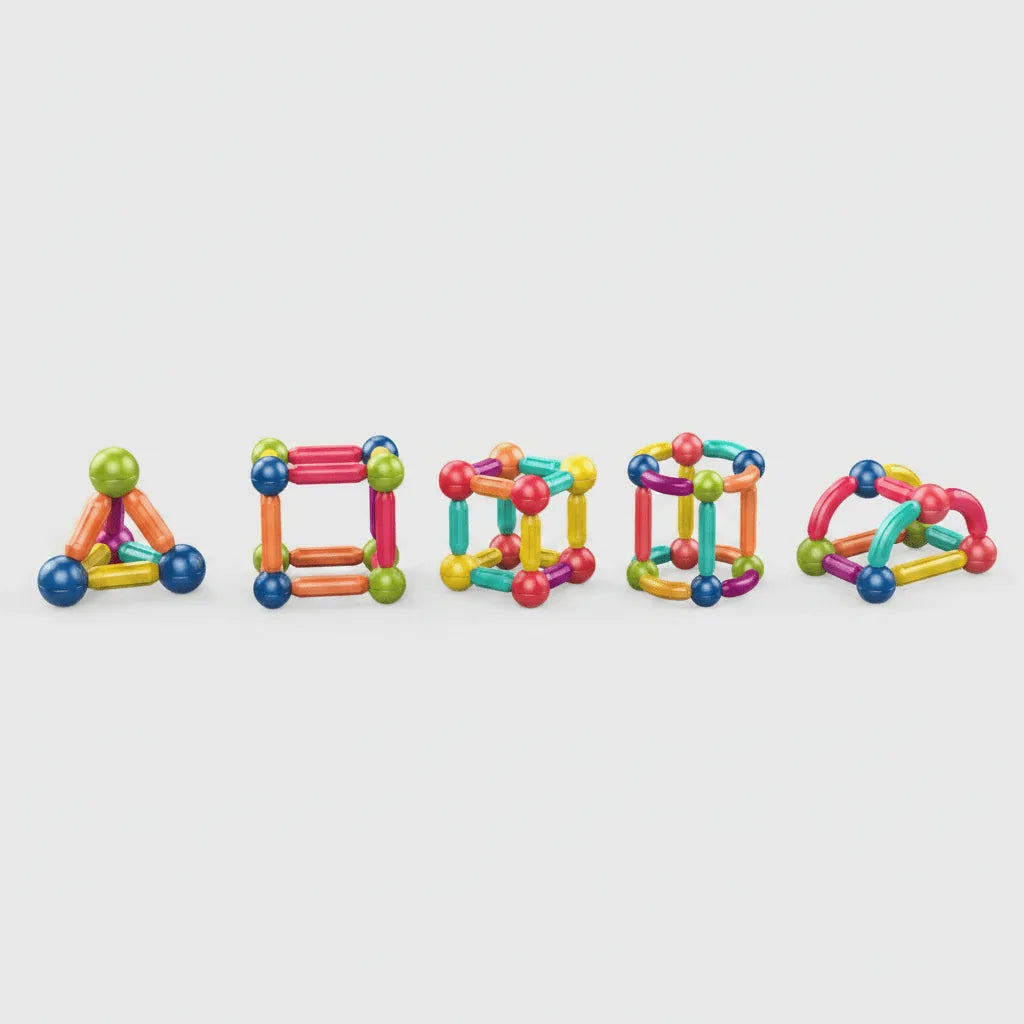 Magnetic Bar Blocks (64pcs) - TradePro Solutions